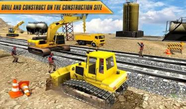Train Track, Tunnel Railway Construction Game 2018截图3