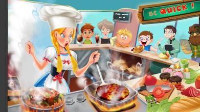 Fast Food Chef Truck : Burger Maker Game截图2