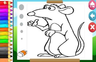 Book Min mouse Coloring Page Games截图2