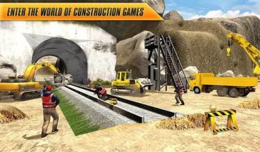 Train Track, Tunnel Railway Construction Game 2018截图5