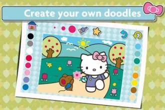 Hello Kitty Coloring Book - Cute Drawing Game截图3