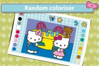 Hello Kitty Coloring Book - Cute Drawing Game截图1