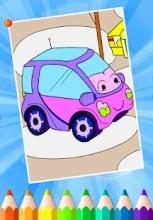 Cars Coloring Book Games for Boys截图1