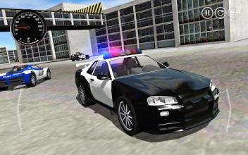 Police Car : Robber Chase Cop Driving Simulator 3D截图4