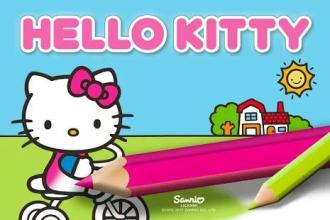 Hello Kitty Coloring Book - Cute Drawing Game截图5