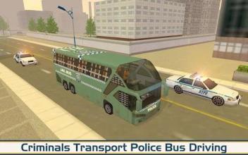 Angry Criminals Transport: Police Bus Sim截图5