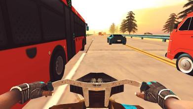 Highway Traffic Moto Racer截图1