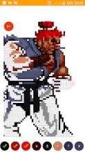 Color by Number Street Fighter : Pixel Art截图4