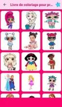 Princesses and Dolls color by number-Lol Pixel Art截图4