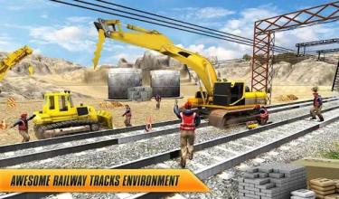 Train Track, Tunnel Railway Construction Game 2018截图4