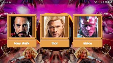 Avengers Infinity War Puzzle Game截图2