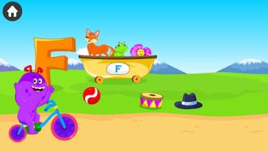 Learn ABC Alphabet - Bike Rider Games For Kids截图4