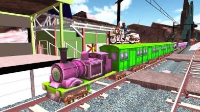 Subway Bike Surf : Train Stunts Trail Free截图2