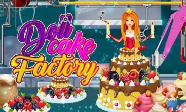 Princess Doll Cake Factory :Cooking Game For Girls截图5
