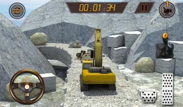 Hill Excavator Mining Truck 3D截图2