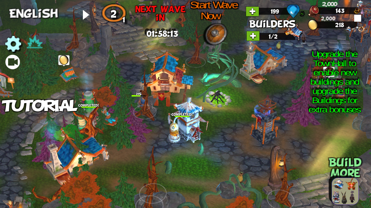 Clash Legends - City Building MOBA Turret Defense截图2