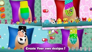 Kitty Nail Salon - Nail Art Design & Coloring Game截图2