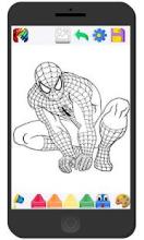 Amazing spider hero Coloring Book by fans截图3