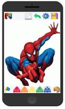 Amazing spider hero Coloring Book by fans截图4