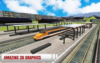 Train Driving : Impossible Euro Rail Track Sim 3D截图2