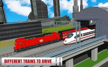 Train Driving : Impossible Euro Rail Track Sim 3D截图1