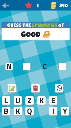 Synonyms & Antonyms- Word Game截图3