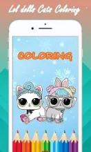 Lol dolls Cats Coloring截图2