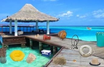 Beautiful Island Resort Escape截图1