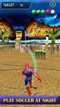 Superhero Beach Soccer : Real Football Game 2018截图2