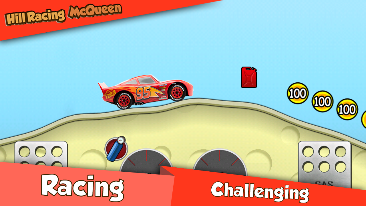 Hill Racing McQueen Lightning截图2