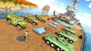 US Army Car Transport: Cruise Ship Simulator Games截图3