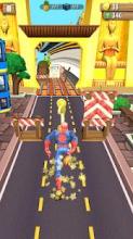 Subway Spider Rush - Amazing Super Hero Man Run截图4