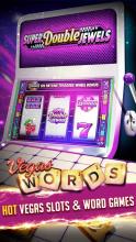 Vegas Words – Downtown Slots & Word Puzzle截图1