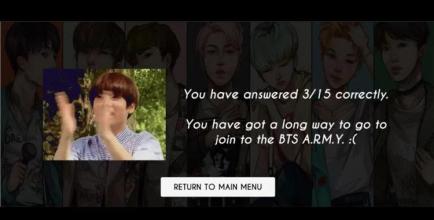 BTS ARMY Fan Quiz截图4