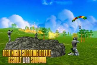 Fort Night Shooting Battle: Assault War Survival截图1