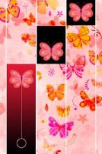 Pink Butterfly Piano Tiles截图1