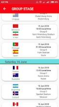 Fifa World Cup Russia 2018 Time Schedule截图3