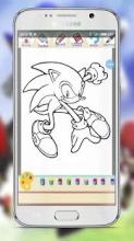 Coloring Book for Sonic Pages Hedgehog截图1