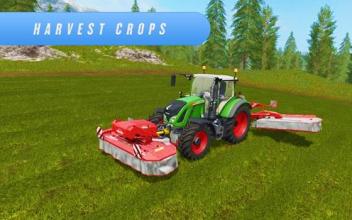 Farm Simulator 2018: Cargo Tractor Driving Game 3D截图2