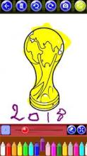 World Cup Soccer Coloring 2018截图4