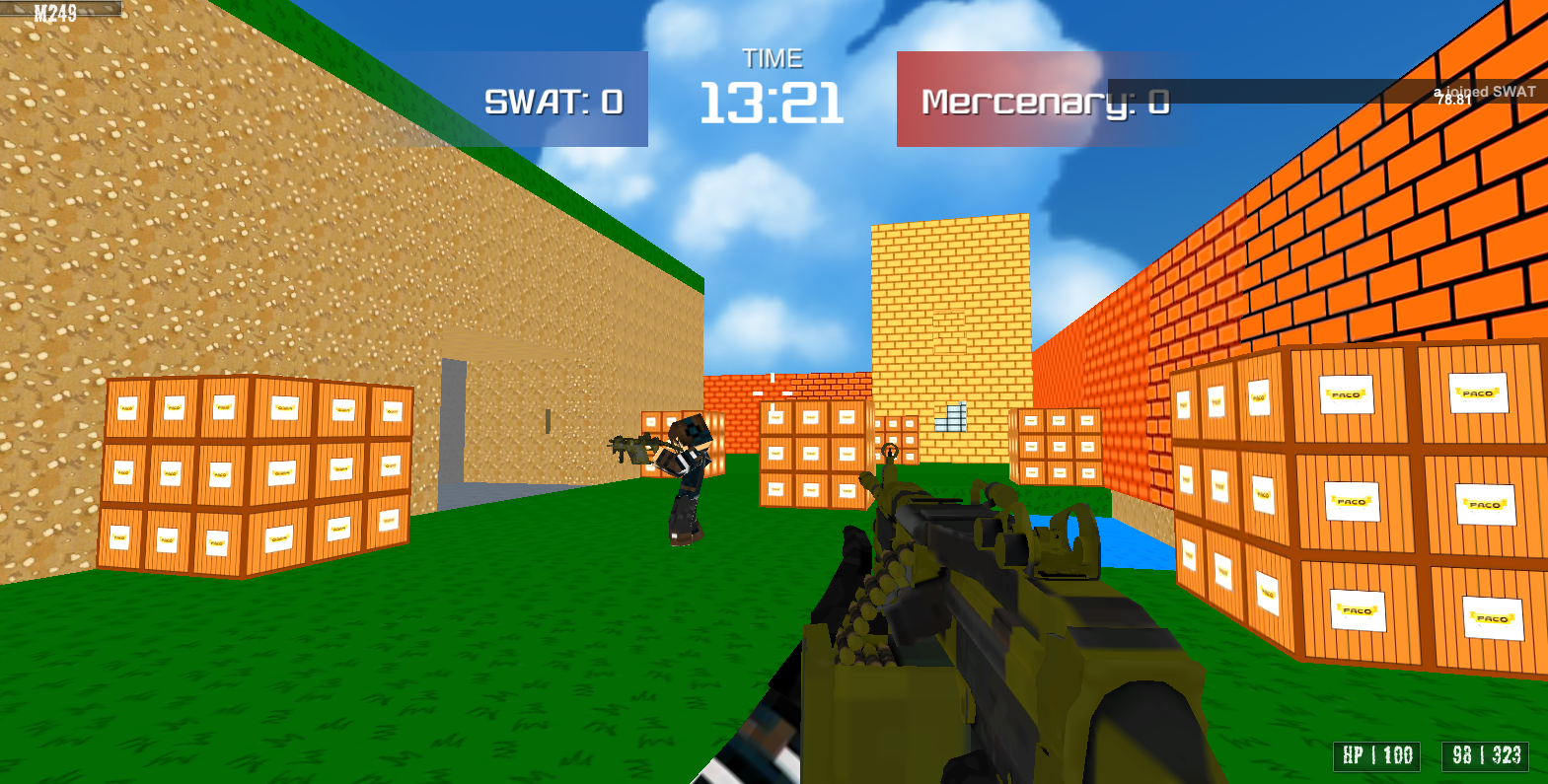 Blocky Combat SWAT截图4