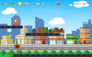 GAME: Adventure South park run jump game截图2