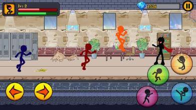 God of fighting - Stickman Mafia fight截图2