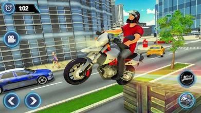 US Motorcycle Parking Offroad Stunt Bike Parking截图4