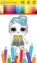 Surprise Coloring Book Dolls截图2