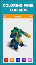 Color by Number: Robot Draw by Pixels截图1