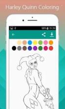 Harley Quinn Coloring截图3