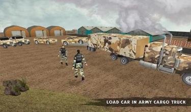 US Army Robot Transport Truck Driving Games截图5
