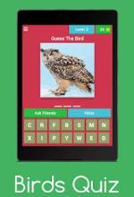 Birds Quiz : Guess The Birds截图4