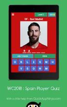 World Cup 2018 : Spain Player Quiz截图2